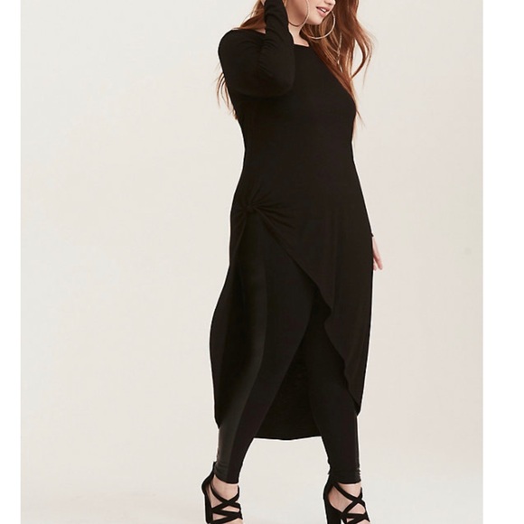 torrid Tops - Torrid Asymmetrical Maxi Shirt